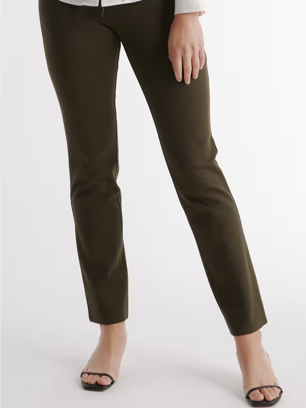 Ultra-Stretch Ponte Straight Leg Pant - Regular
